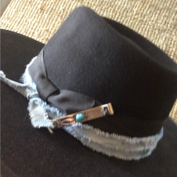 Rare ! Wyeth super deep navy black rancher display picture 2